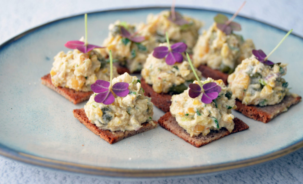 Save The Fish Vegan Tuna Canapés Gurme Vegan